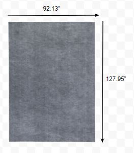 8'x11' Grey Premier Rug Pad