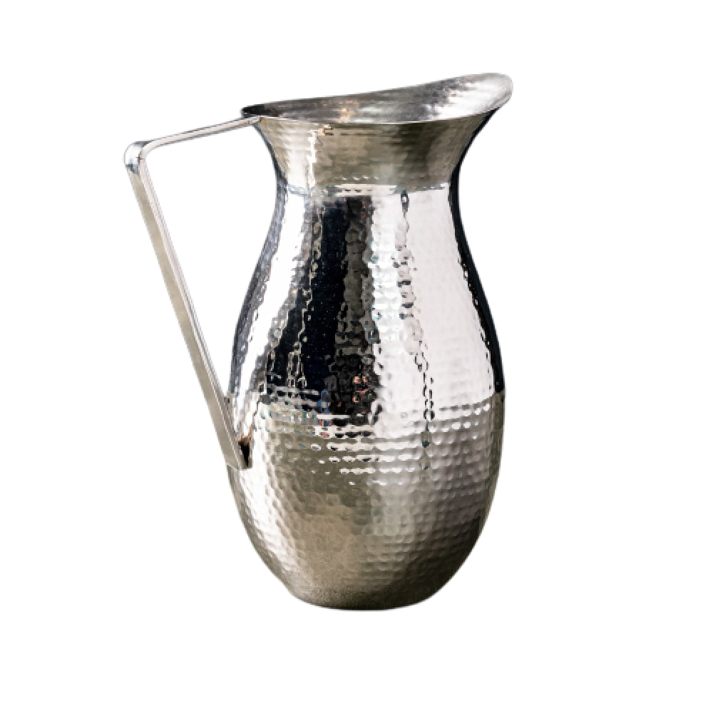 SS Hammered Pitcher