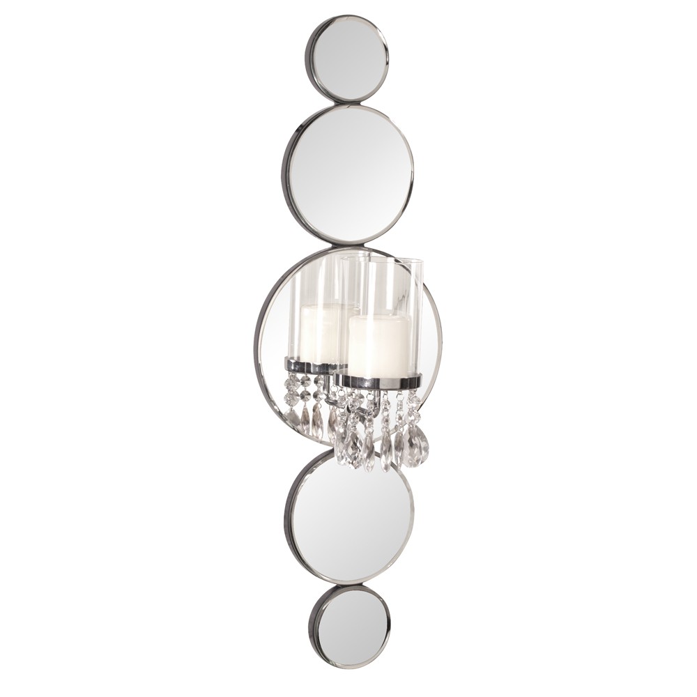 Modern Bling Mirrored Wall Sconce