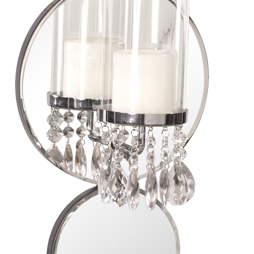 Modern Bling Mirrored Wall Sconce