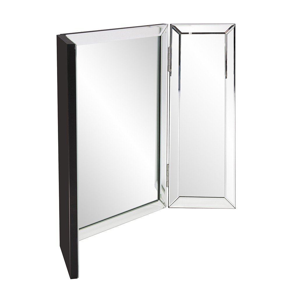 Three Part Hinged Vanity Tabletop Mirror