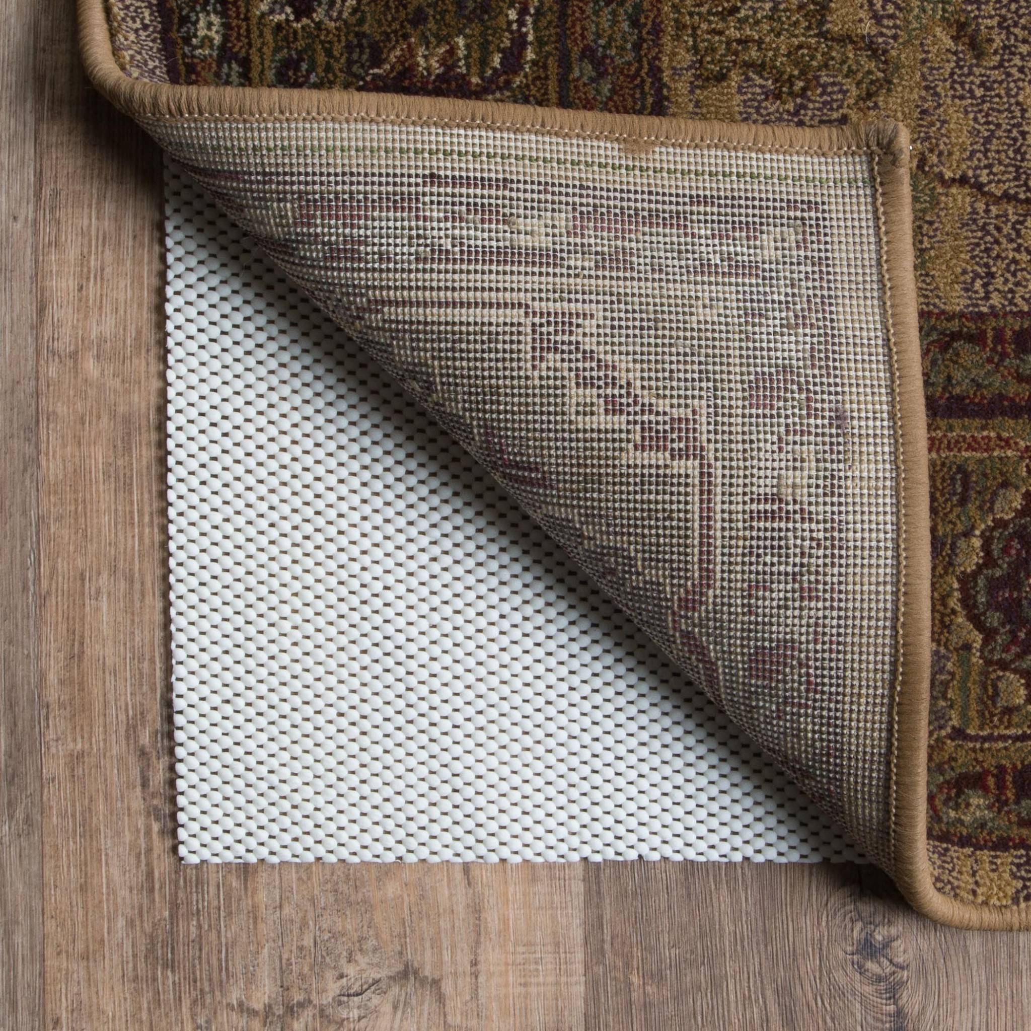 3" X 6" Beige Non Slip Rug Pad-384349-1