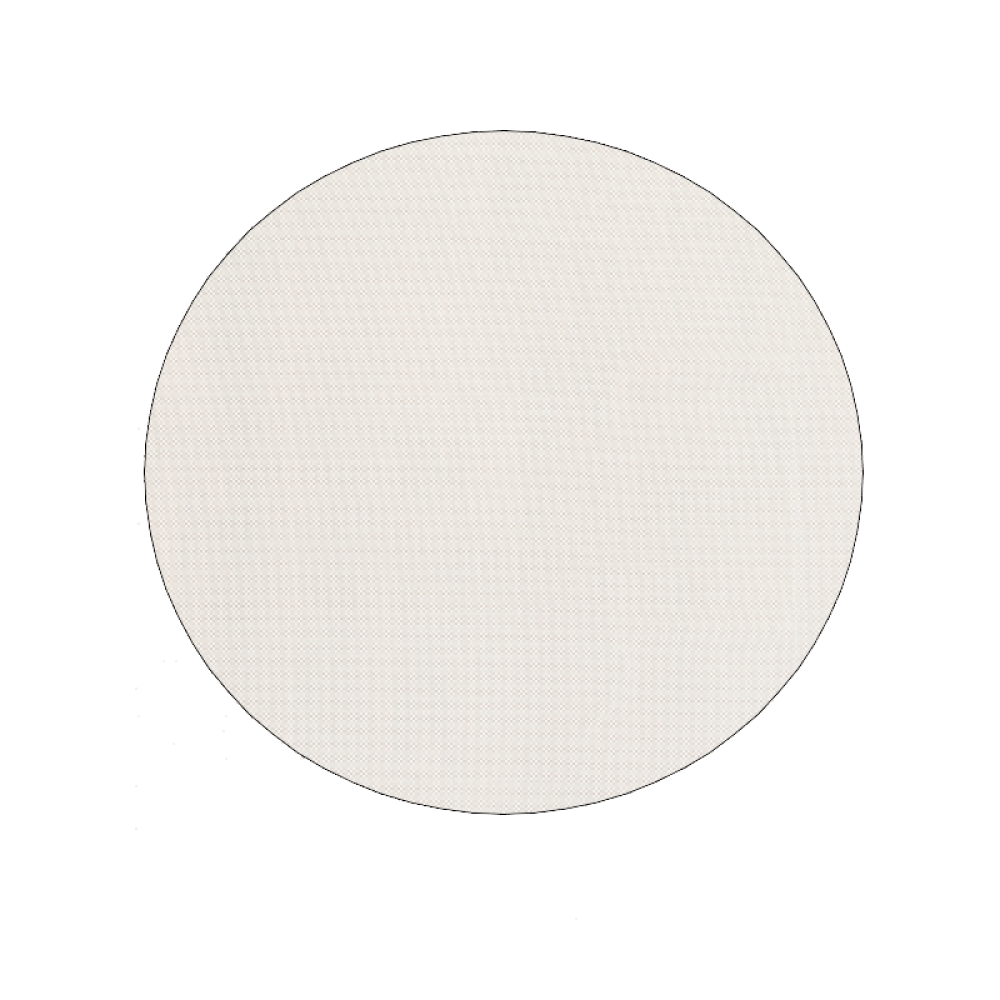 6" Round Beige Non Sip Rug Pad-384352-1