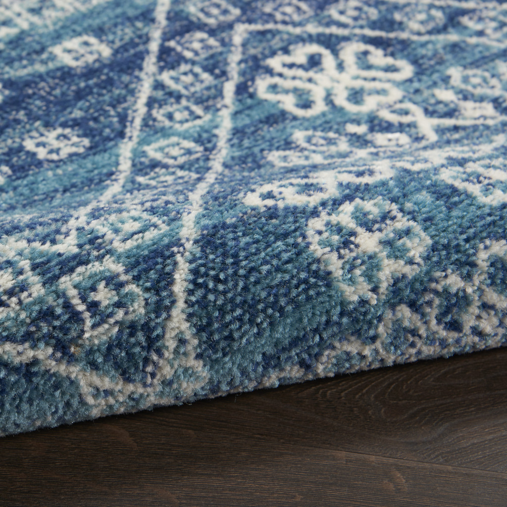 2" X 3" Navy Blue Power Loom Area Rug