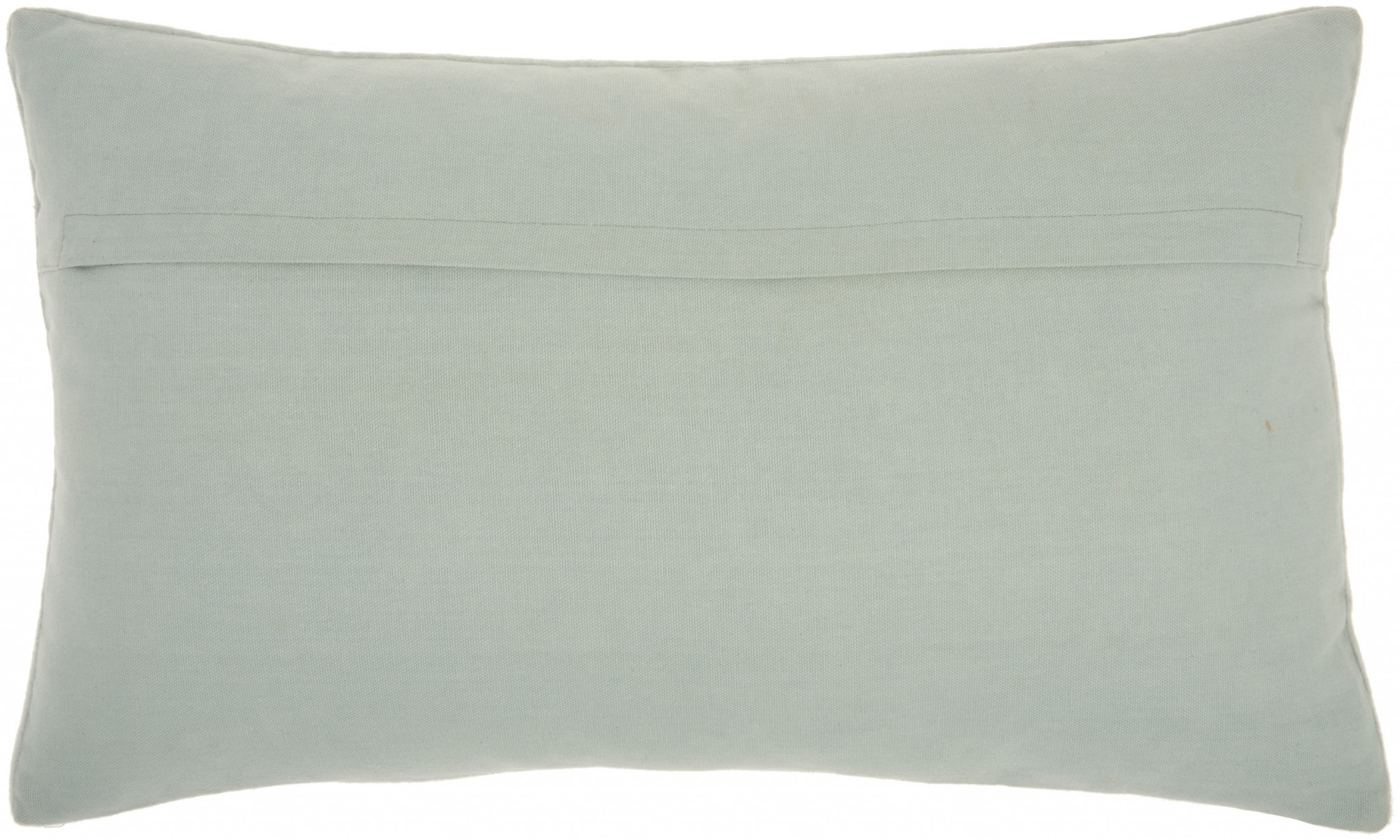 Brilliant Celadon Blue Lumbar Pillow