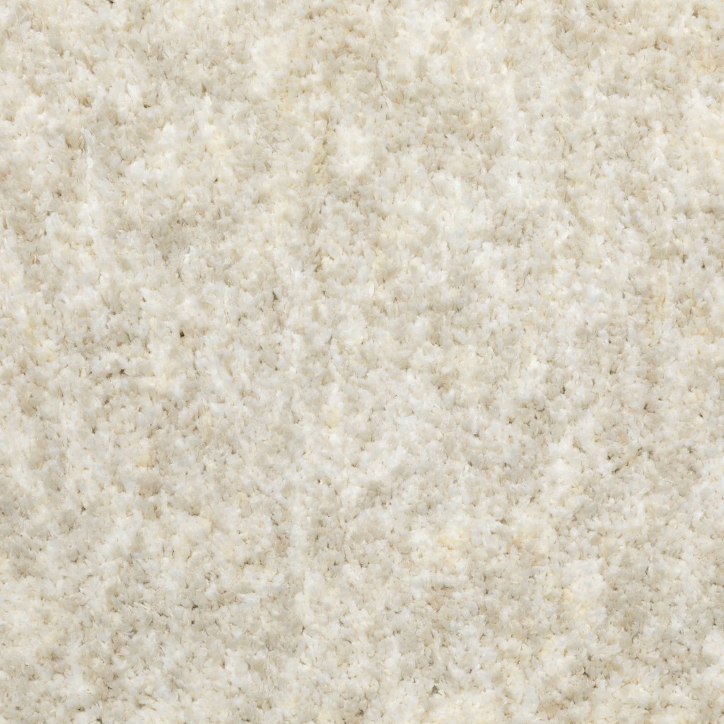 10 x 13 Modern Shag Ivory Indoor Area Rug