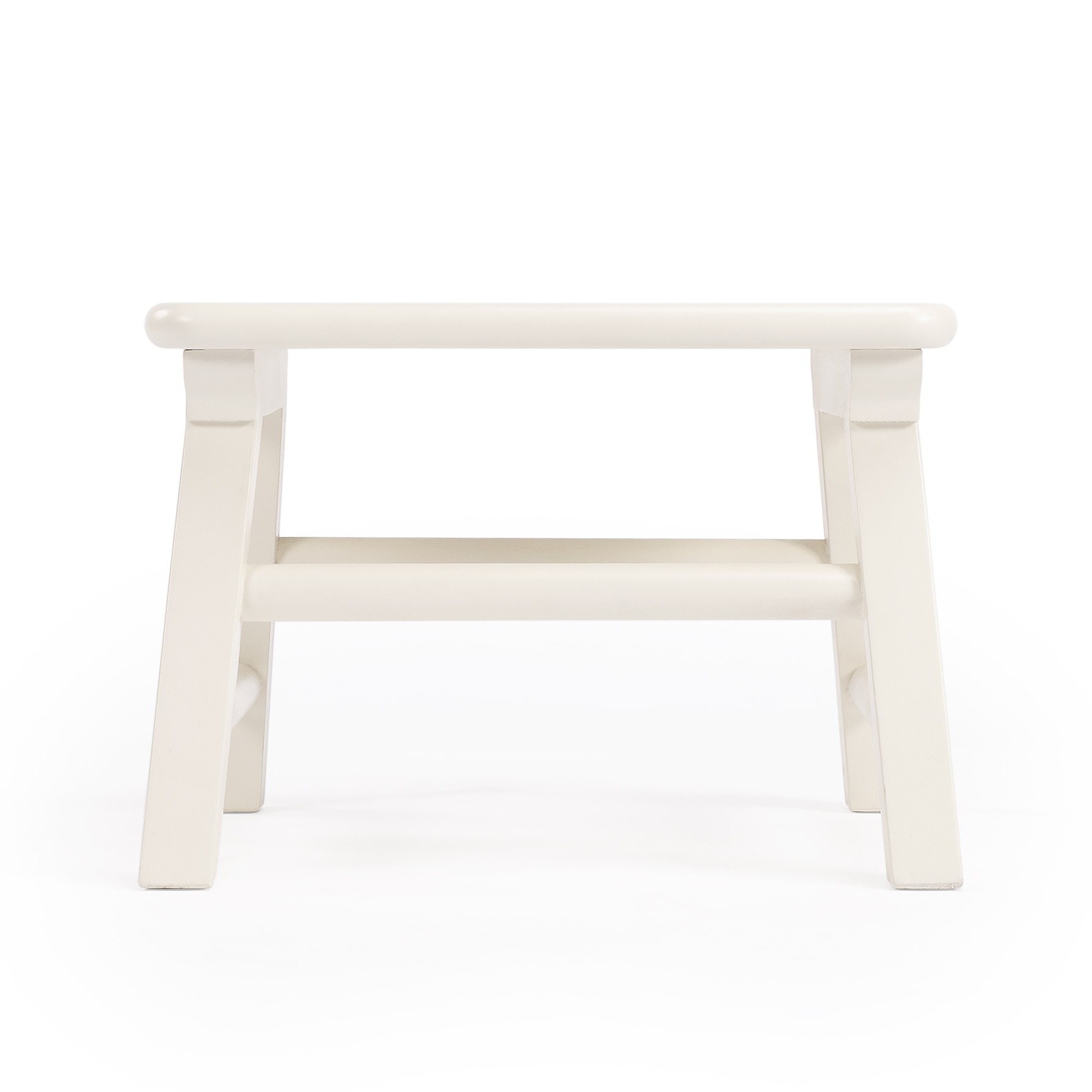 Classic White Step Stool