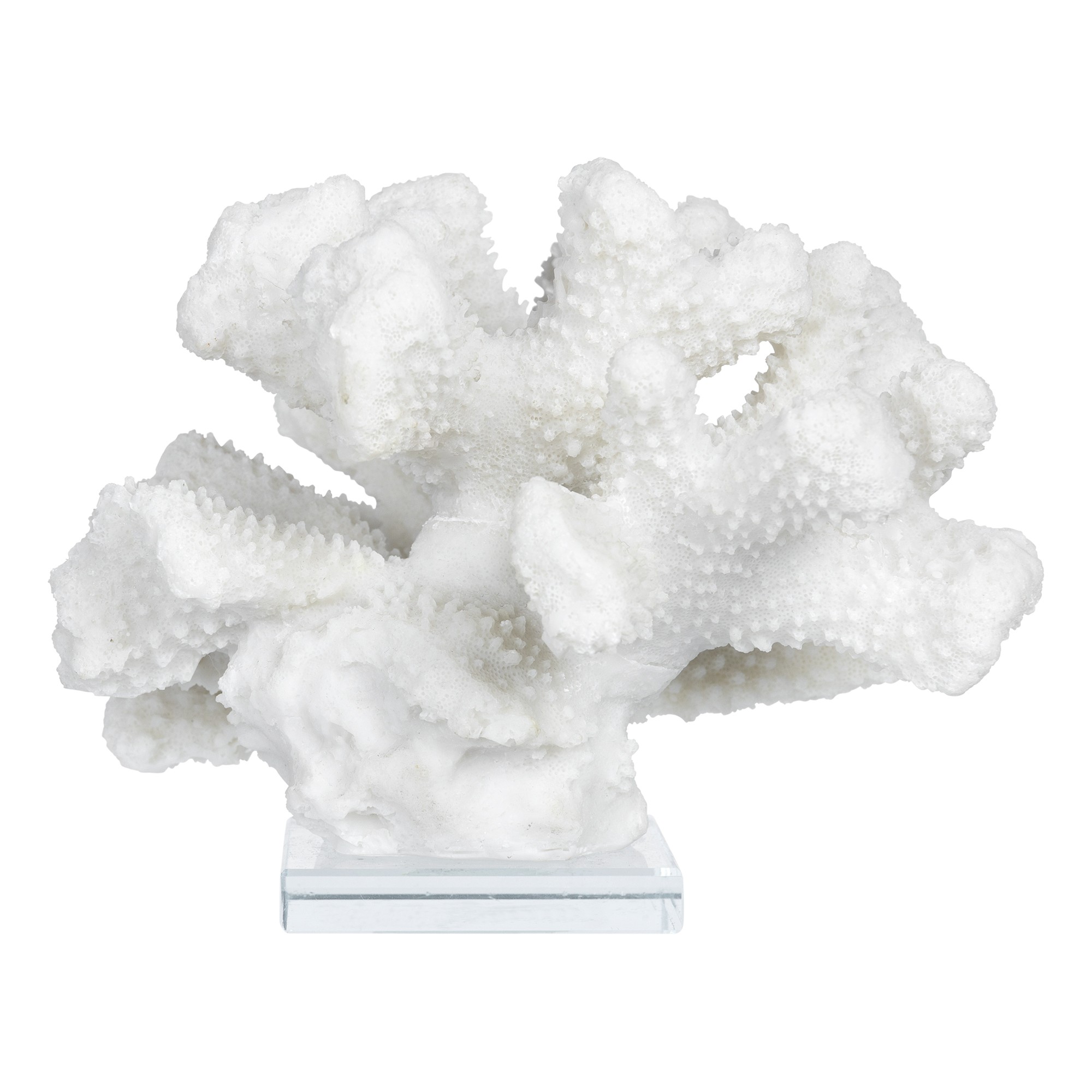 White Ocean Coral Inspired Statue