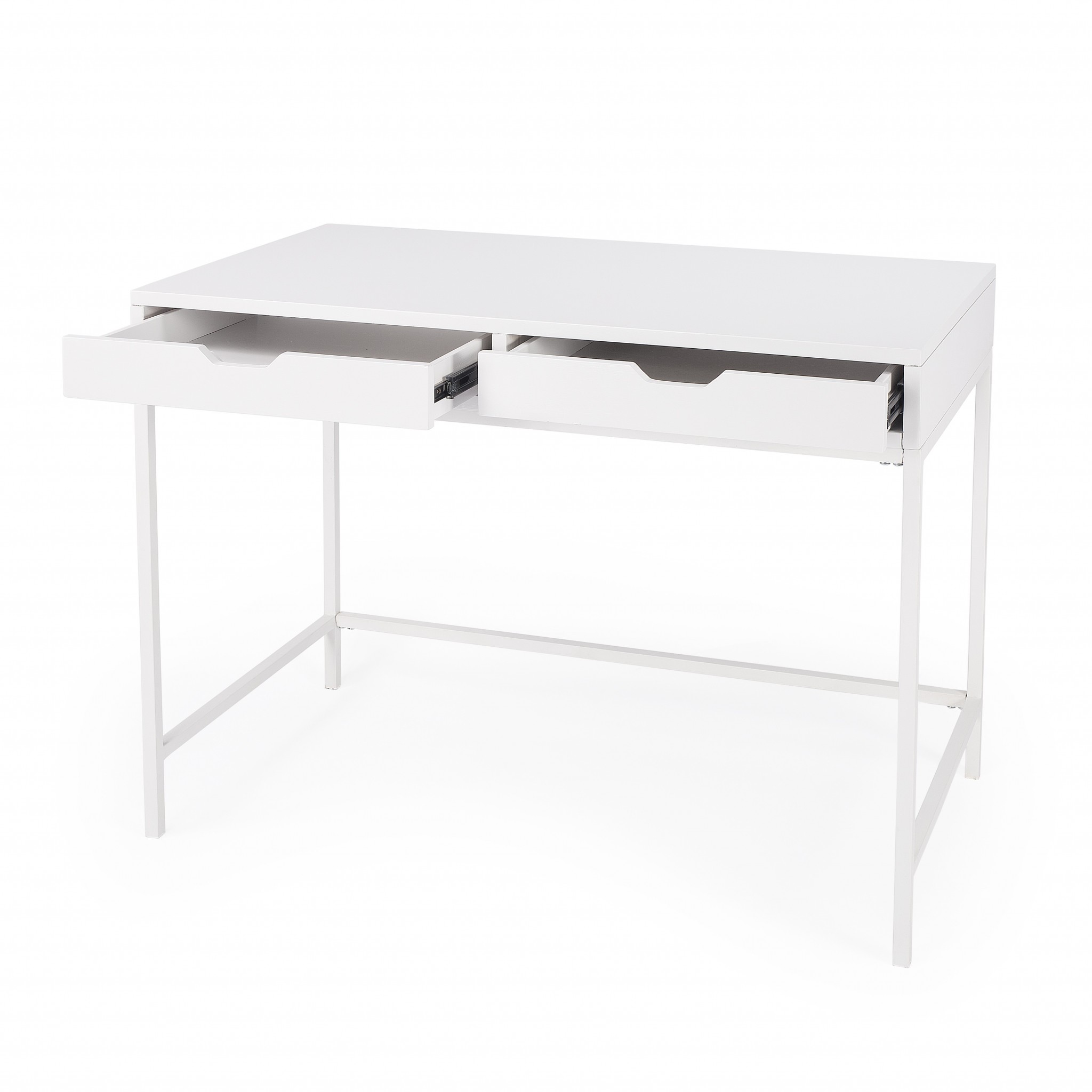Modern Glossy White Desk