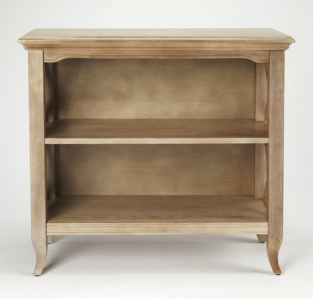 Newport Driftwood Low Bookcase