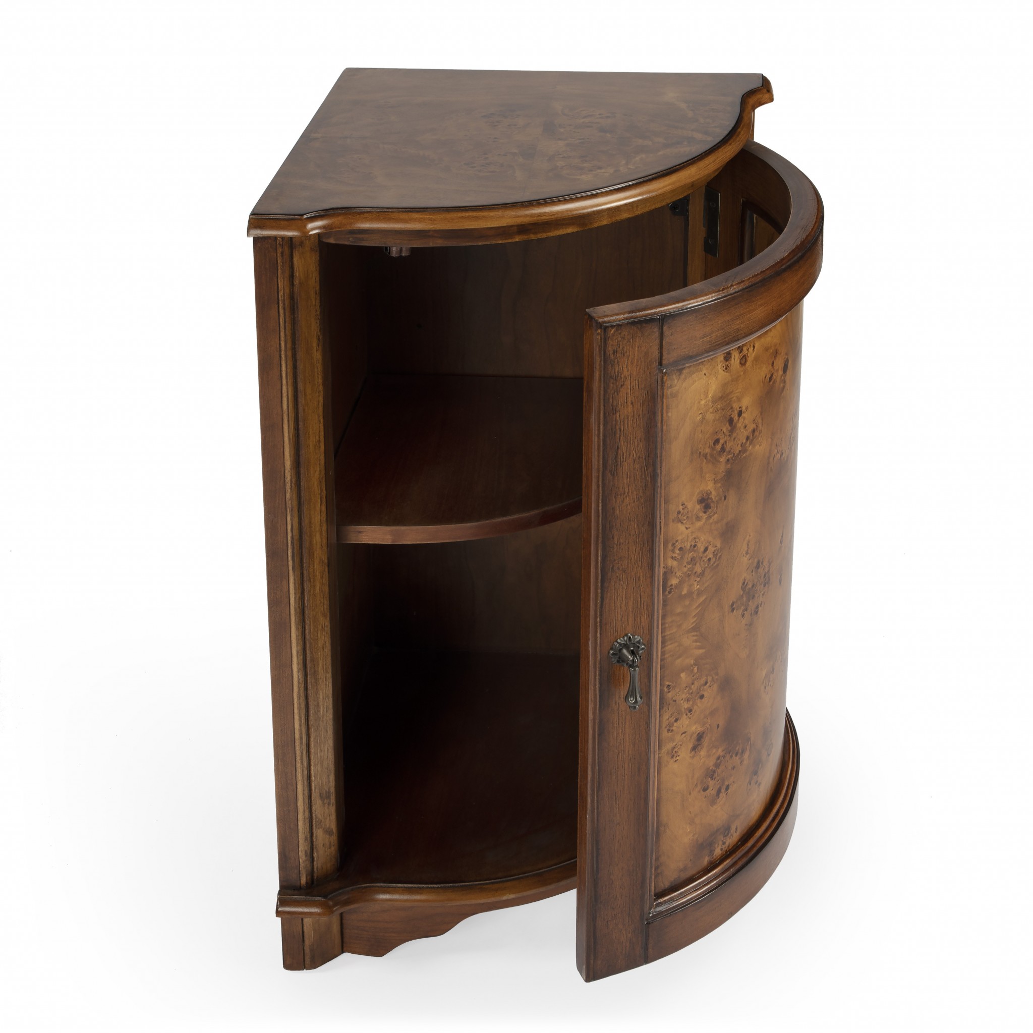 Durham Plantation Cherry Corner Cabinet