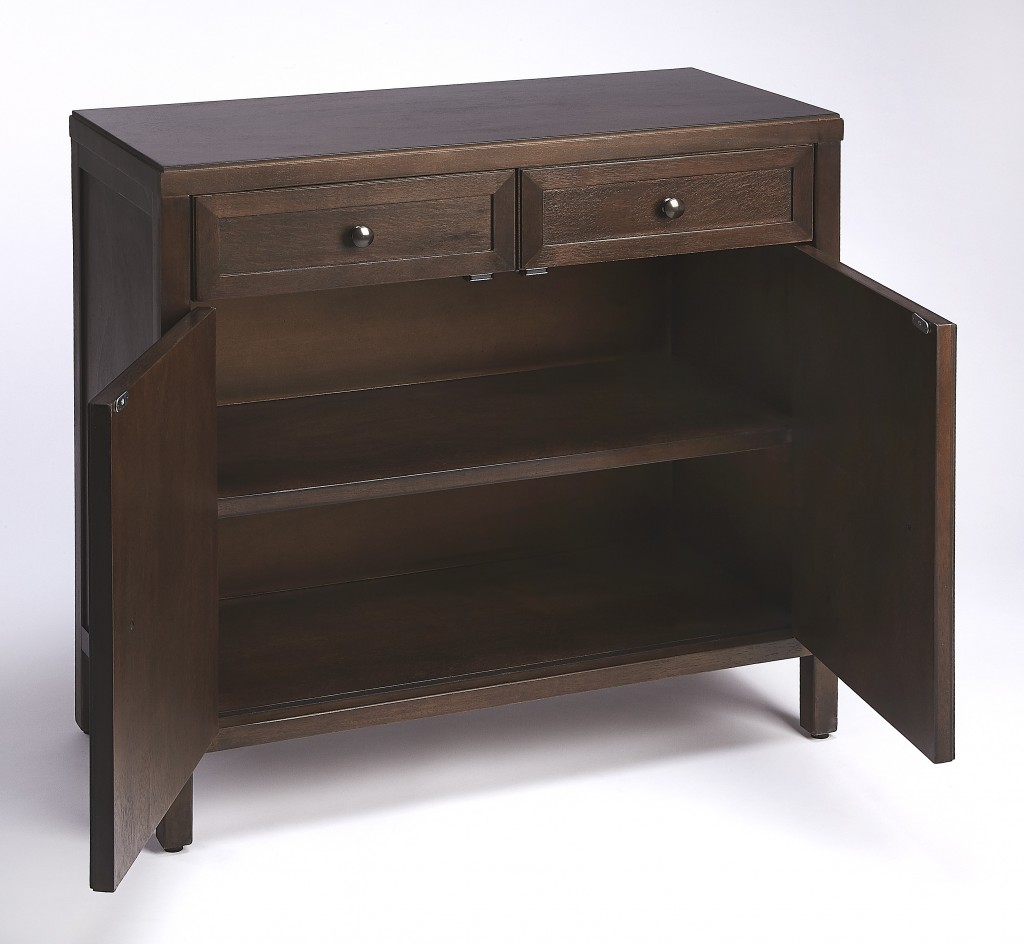 Imperial Coffee Console Cabinet