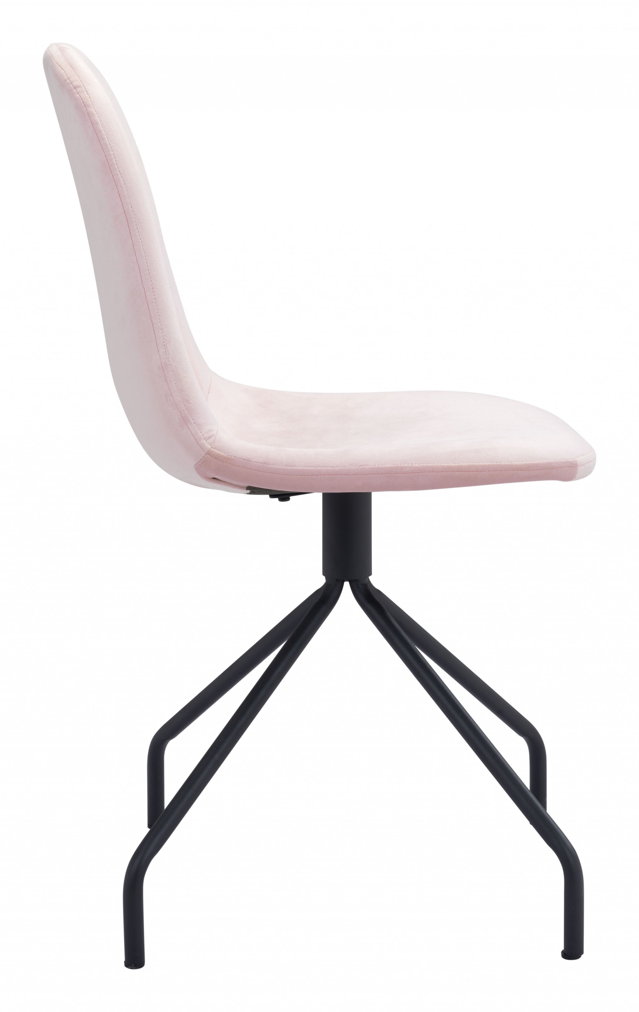 Slope Dining Chair (Set of 2) Pink