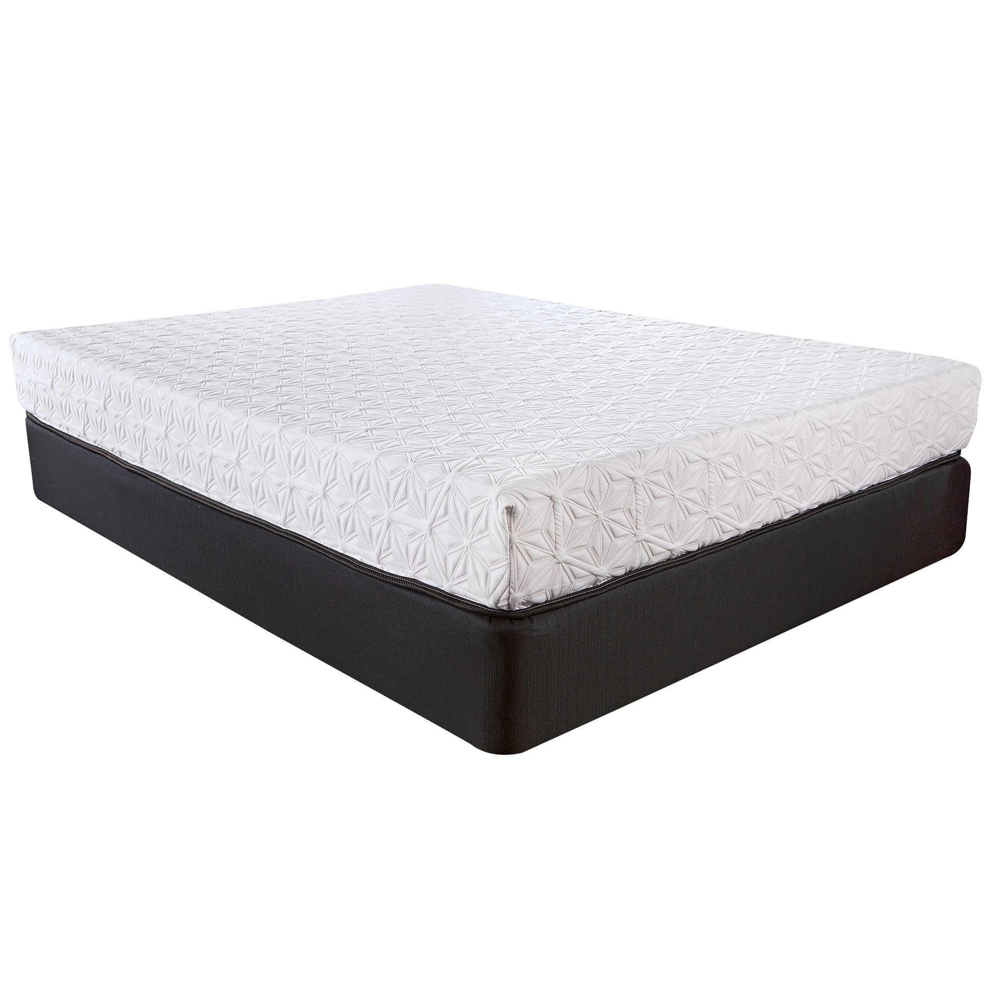 8" Three Layer Gel Infused Memory Foam Smooth Top Mattress Twin Xl-391615-1