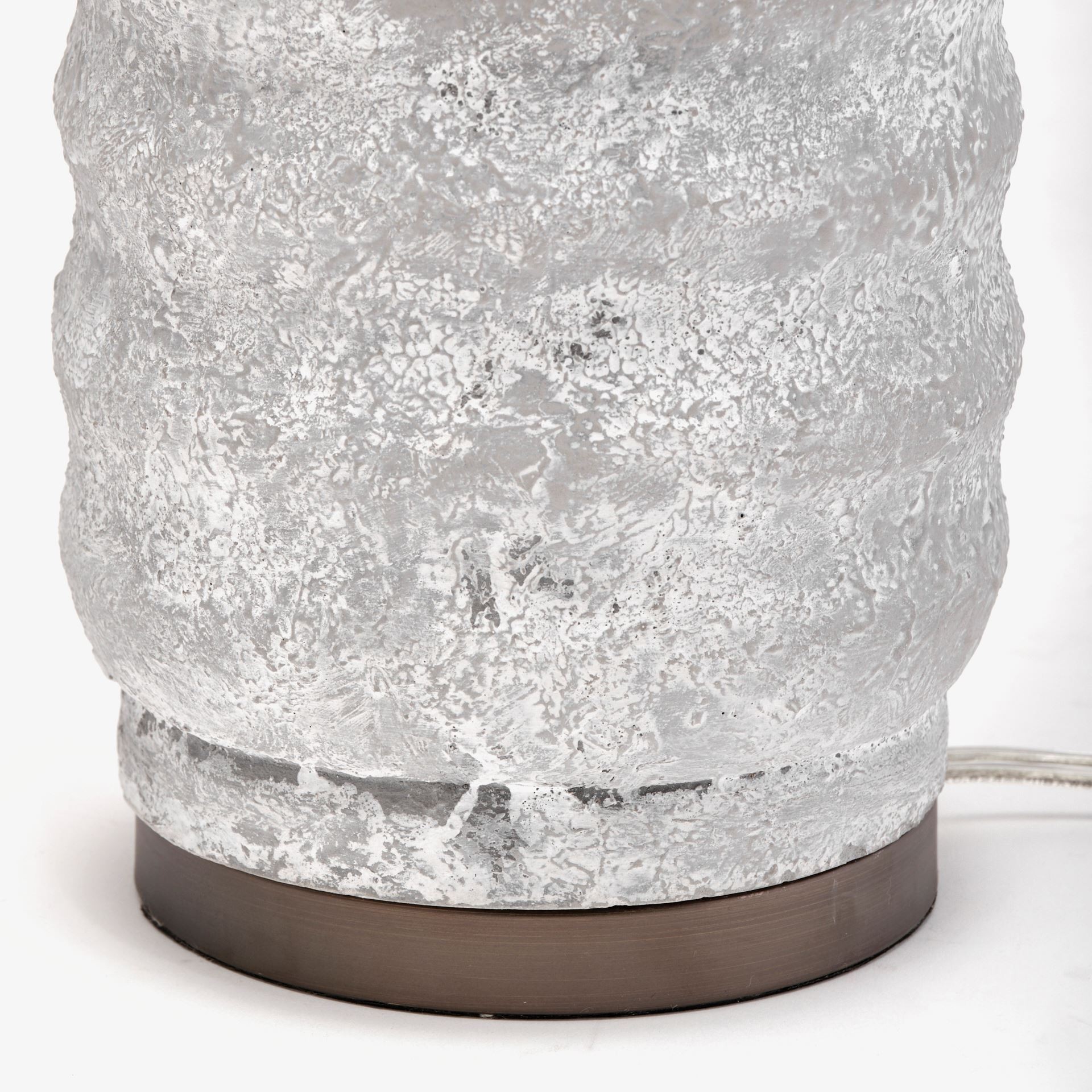 Groovy Gray Concrete Base Table Lamp