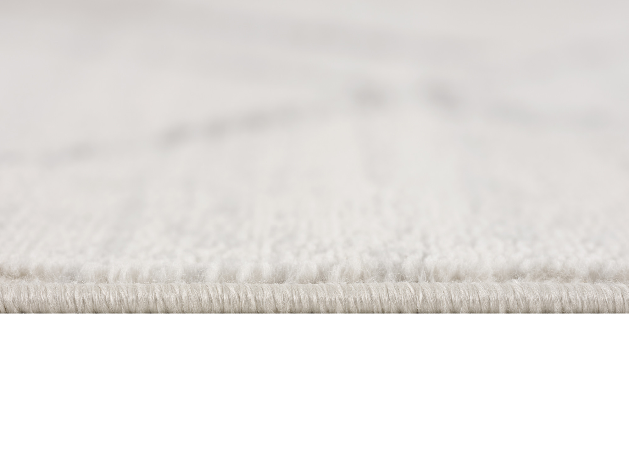 13" Runner Gray and Ivory Geometric Runner Rug
