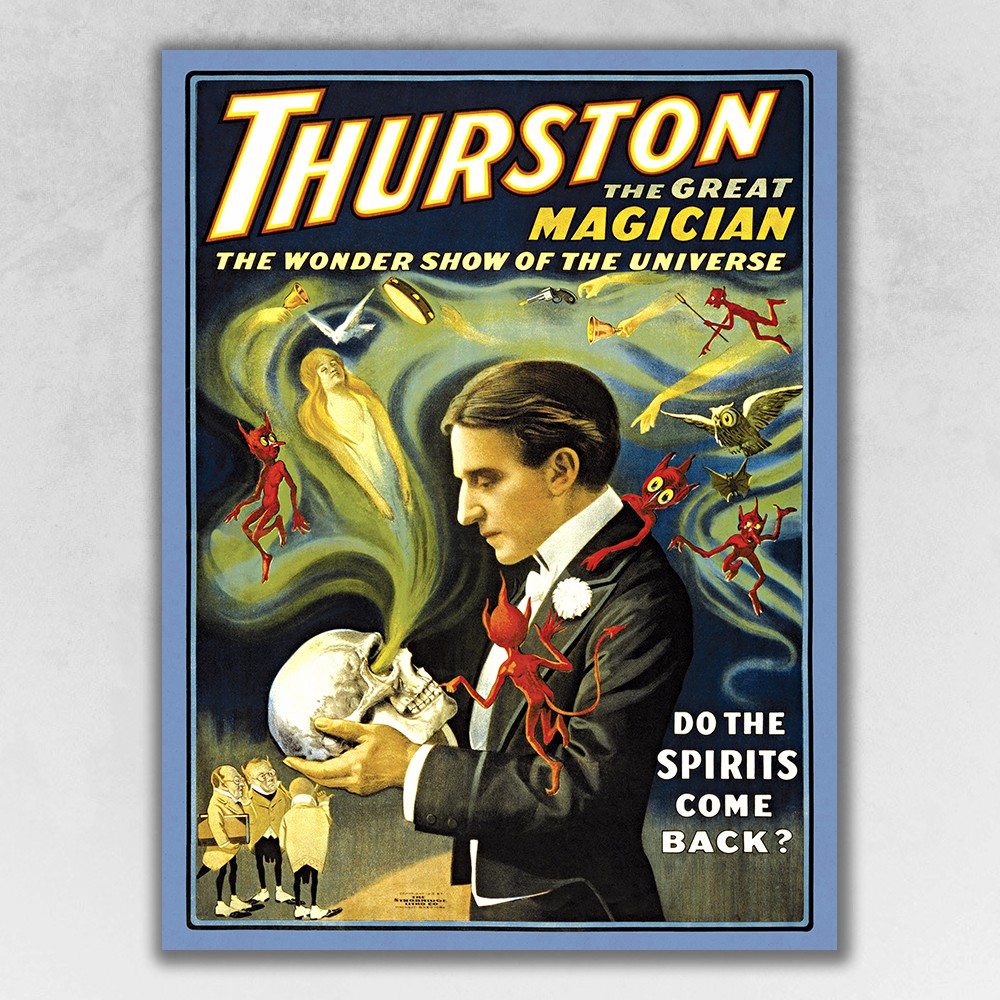Thurston Spirits Vintage Magic Unframed Print Wall Art-393390-1
