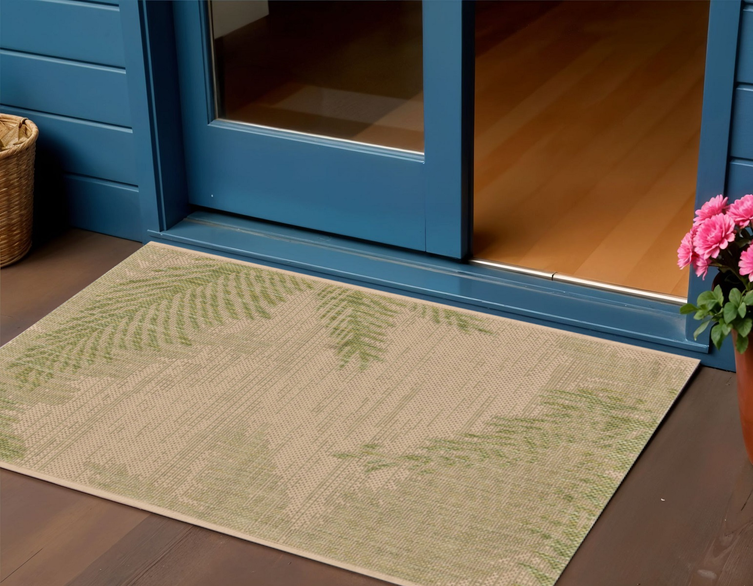 2' X 3' Beige Indoor Outdoor Area Rug-393746-1