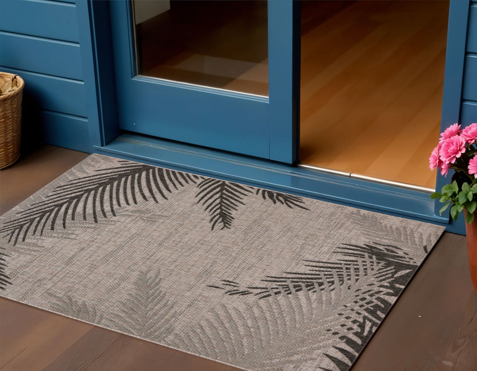 2' X 3' Beige Indoor Outdoor Area Rug-393768-1