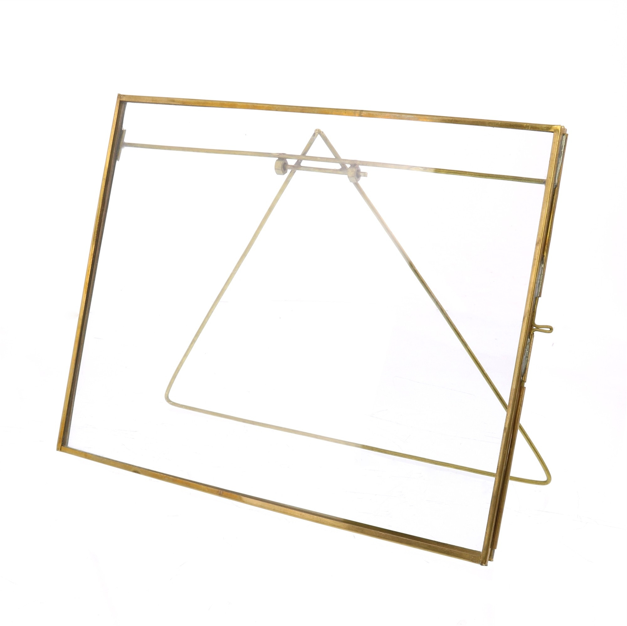 Multiple Sizes Gold Metal Tabletop Picture Frame