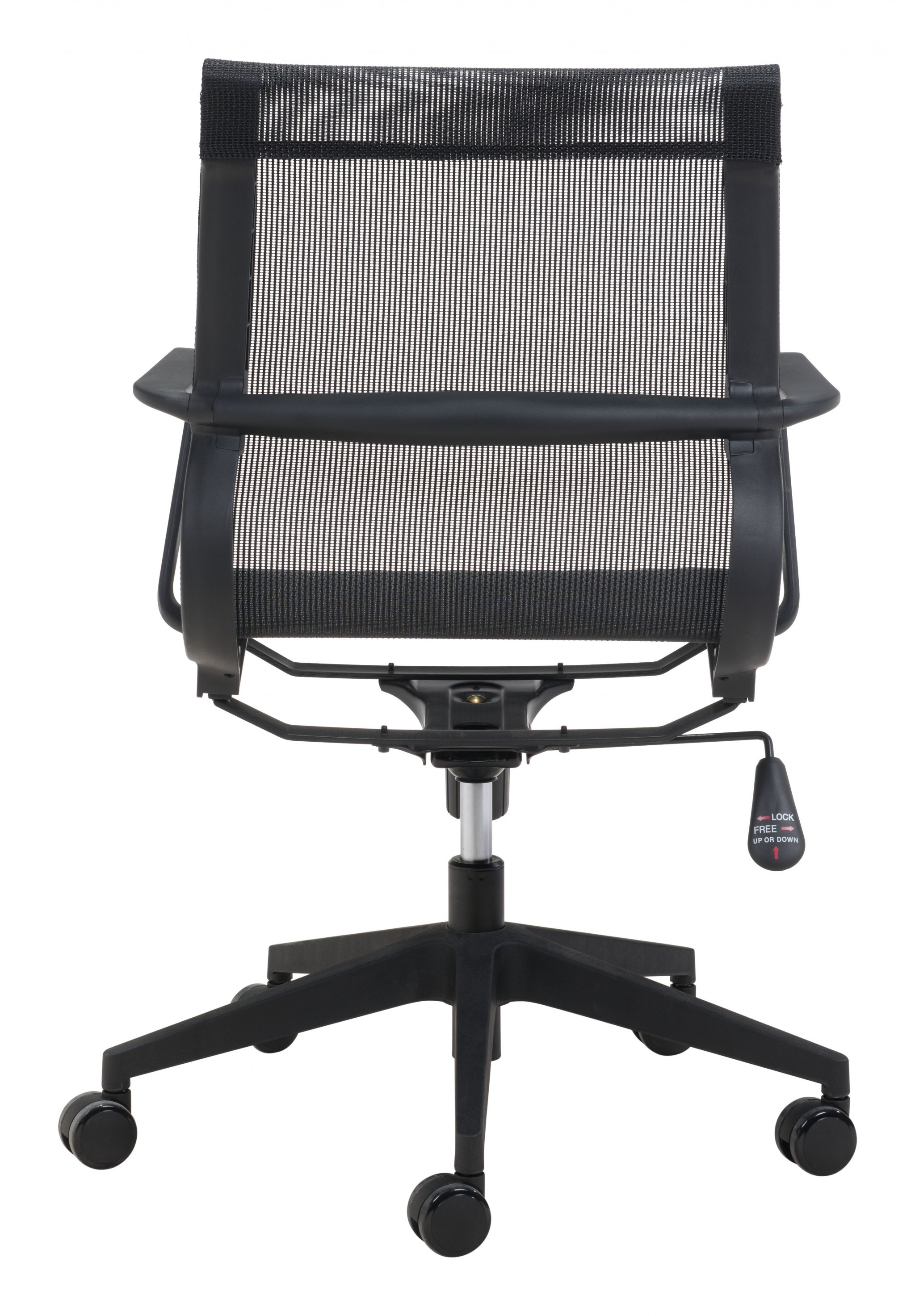 Mod All Black Mesh Office Chair