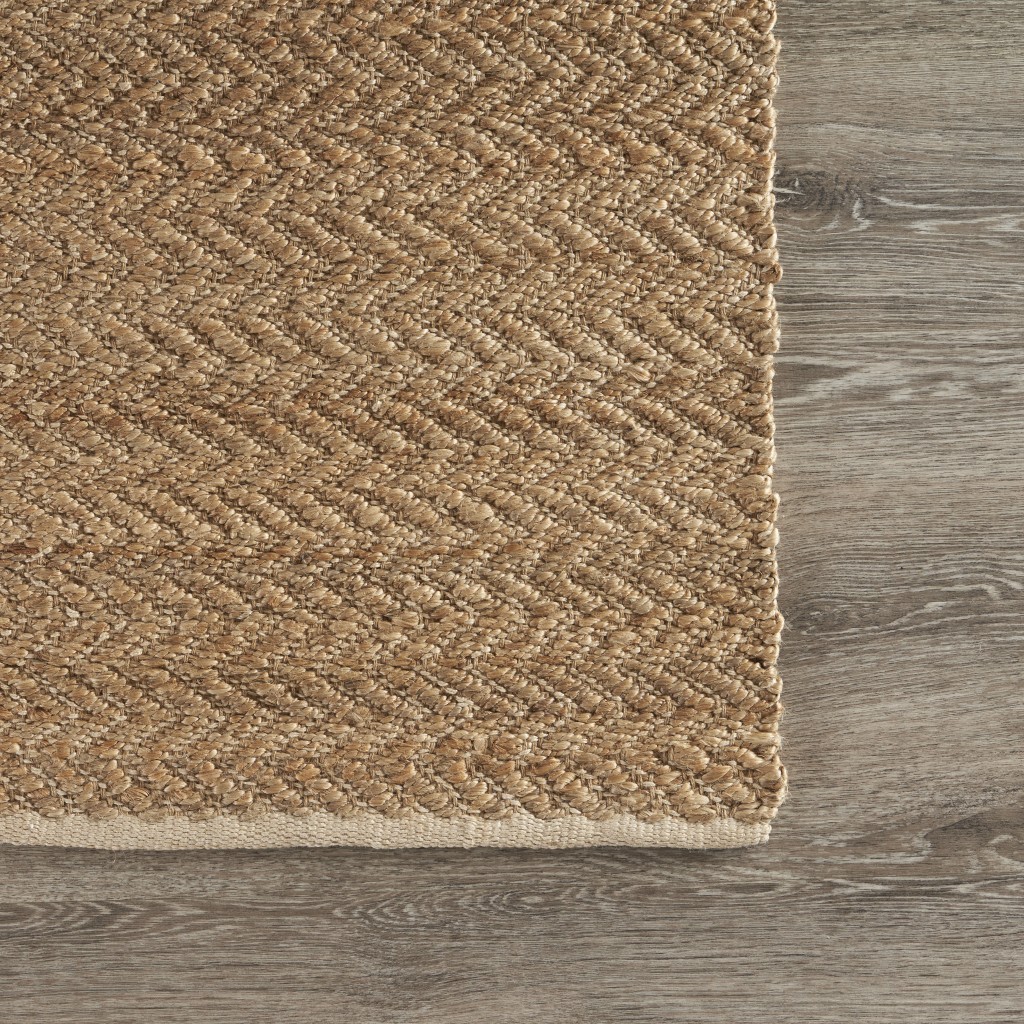 8" X 10" Natural Hand Woven Area Rug
