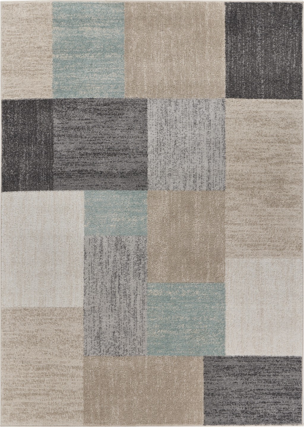 8' X 10' Gray And Brown Dhurrie Area Rug-395591-1