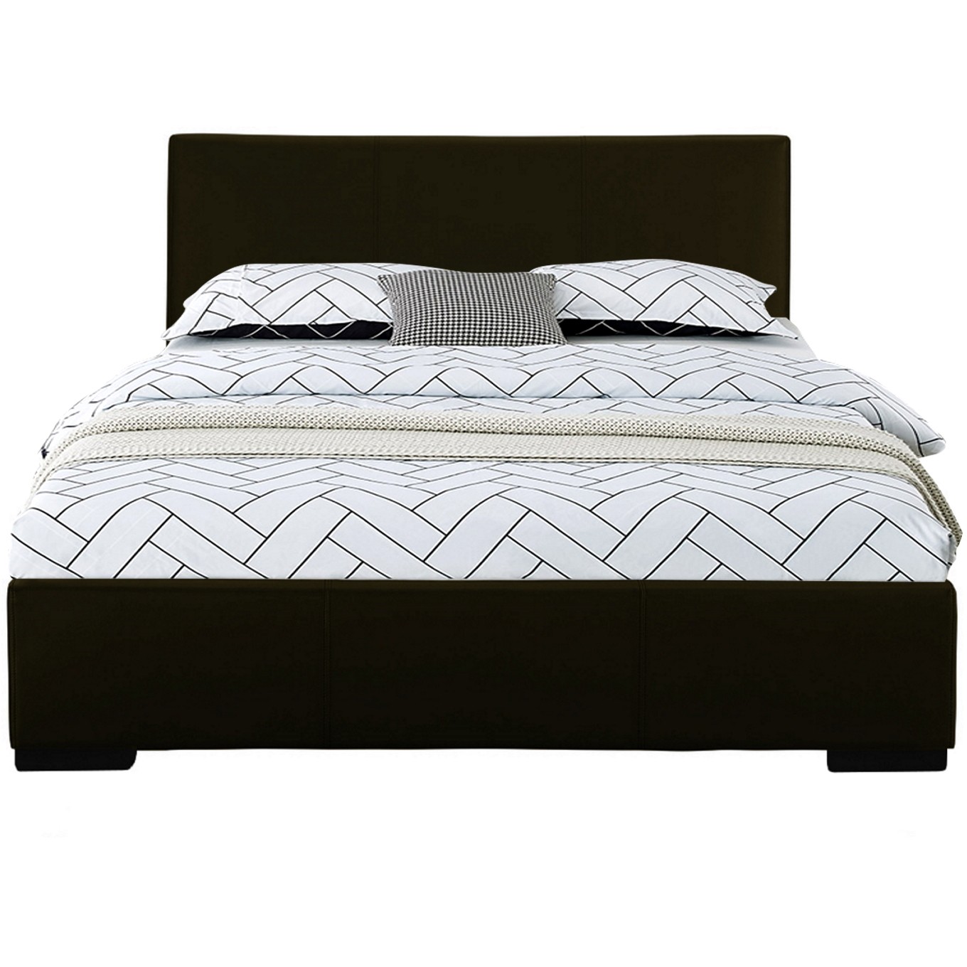 Black Platform King Bed-396992-1