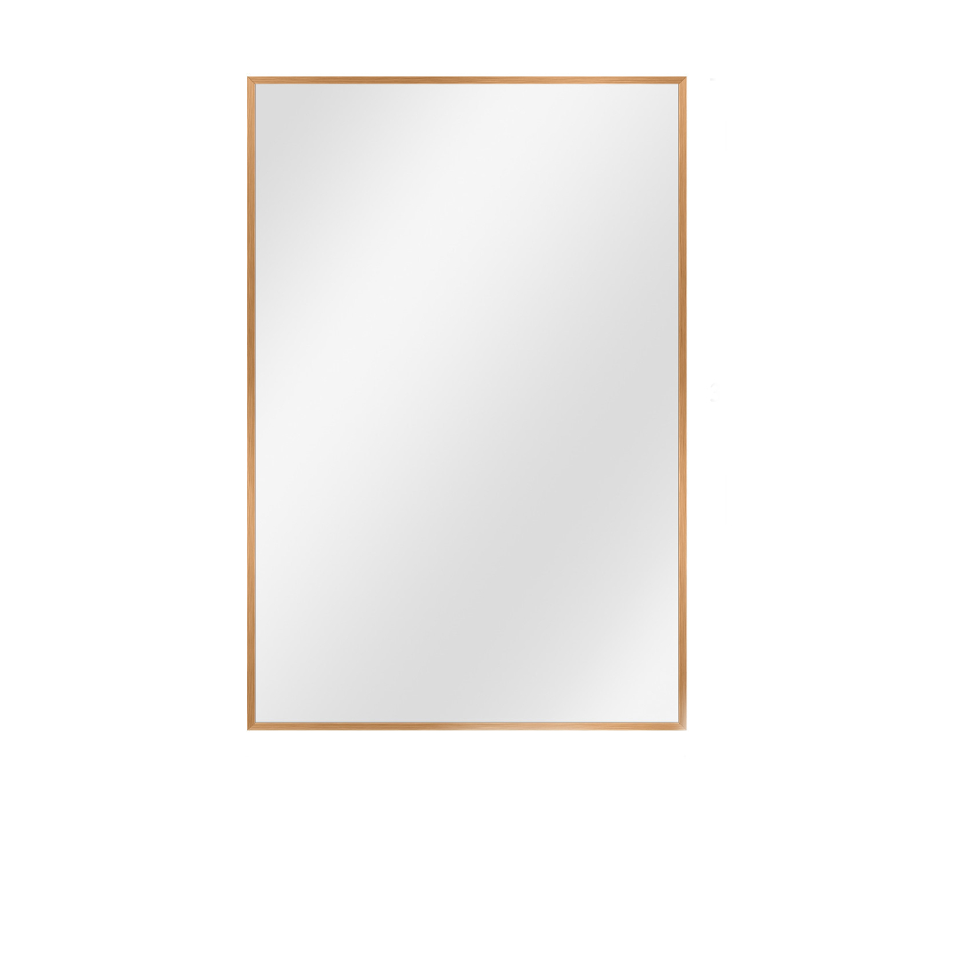 Gold Rectangular Wall Mirror-397151-1