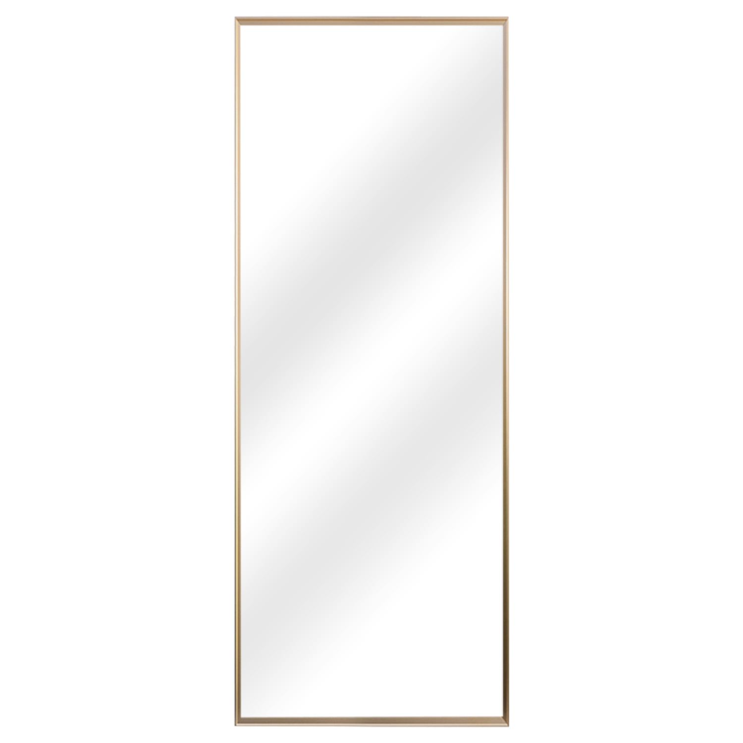 Minimal Gold Full-length Mirror with Stand