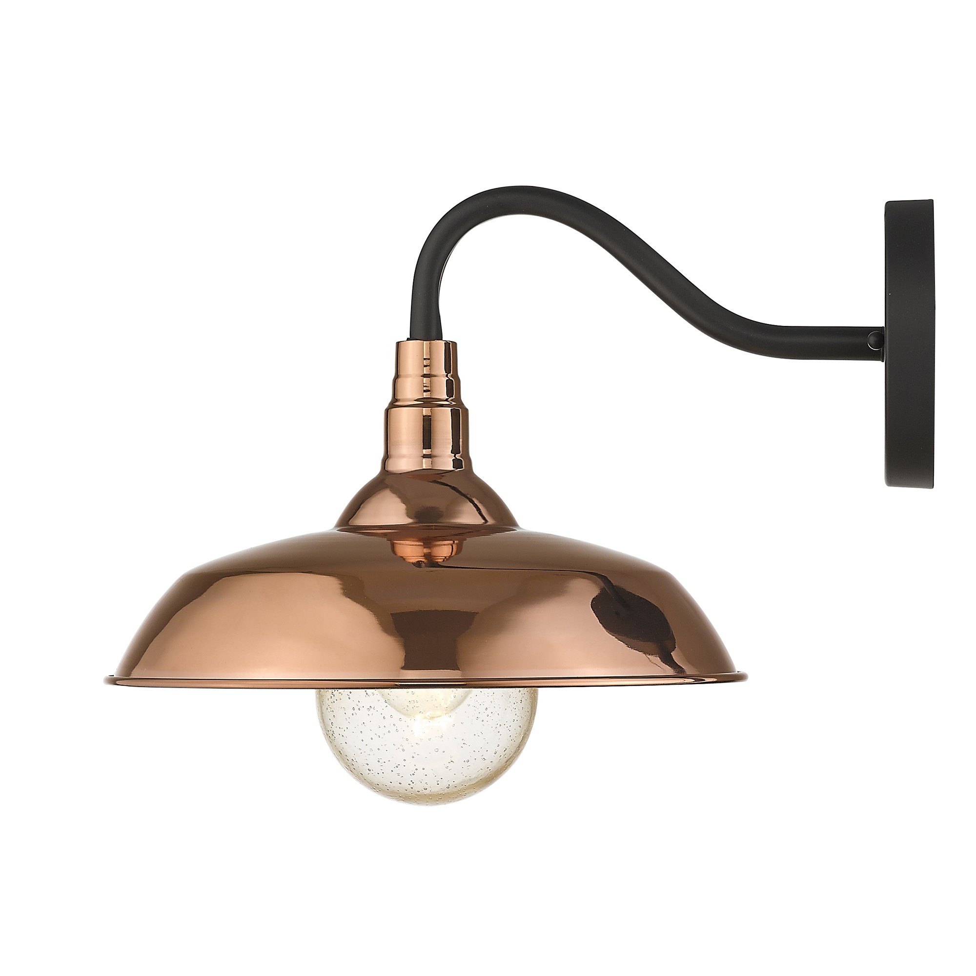 Burry 1-Light Copper Wall Light