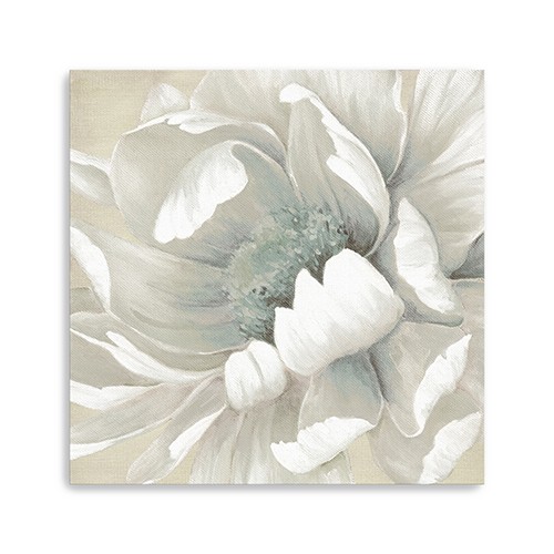 Soft Winter Flower In Bloom Unframed Print Wall Art-398850-1