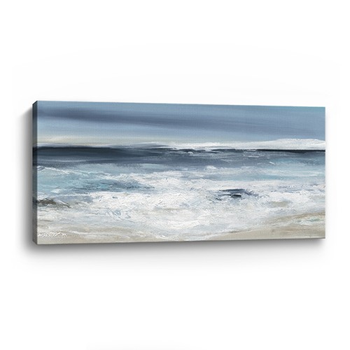 Long Beach Shore Unframed Print Wall Art-398902-1