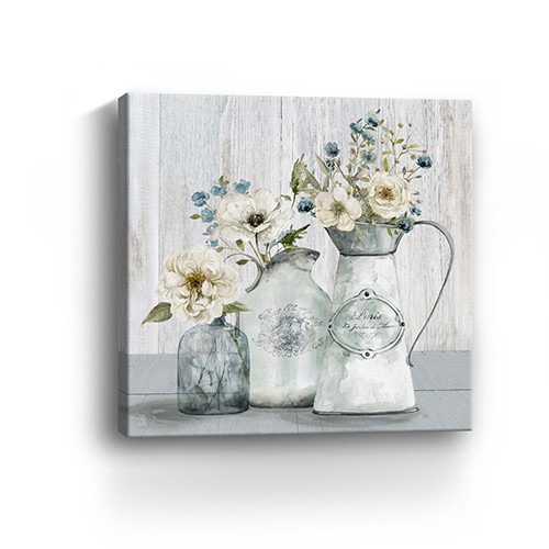 Rustic Flowers Unframed Print Wall Art-398948-1