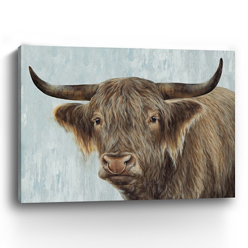 24" x 18" Bold No Bull Canvas Wall Art