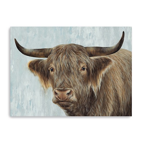 40" x 30"Bold No Bull Canvas Wall Art-398959-1