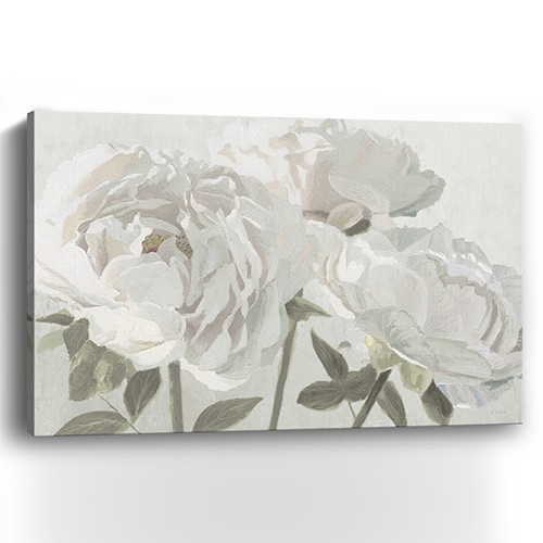 Neutral Flowers In Bloom Unframed Print Wall Art-399048-1