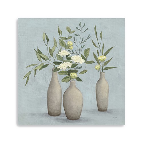 Bohemian Flowers In Ceramic Vases Unframed Print Wall Art-399066-1
