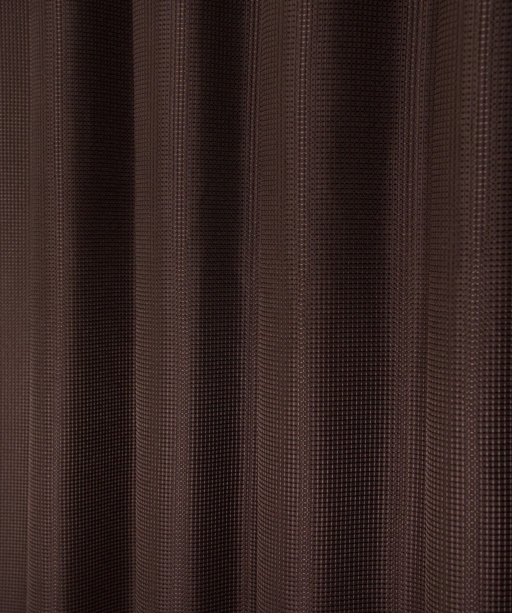 Luxurious Brown Waffle Weave Shower Curtain