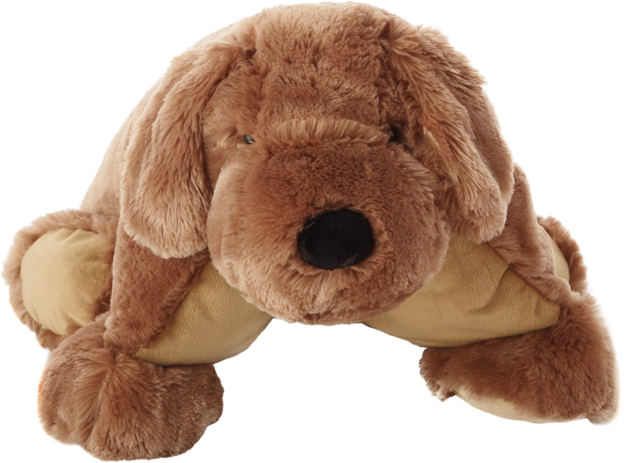 22" X 18" Brown Dog Throw Pillow