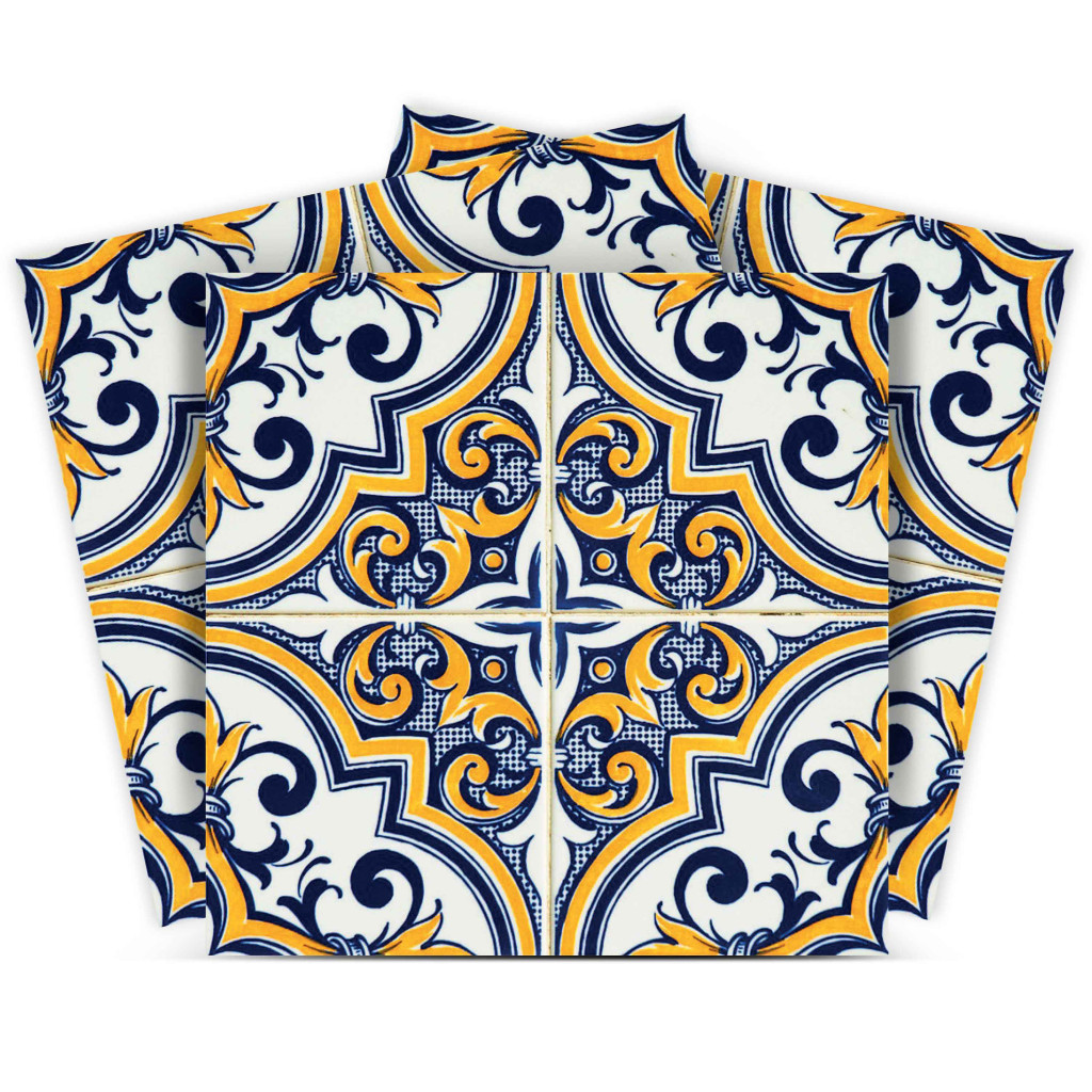 7" X 7" Neutral Gina Peel And Stick Removable Tiles-400183-1