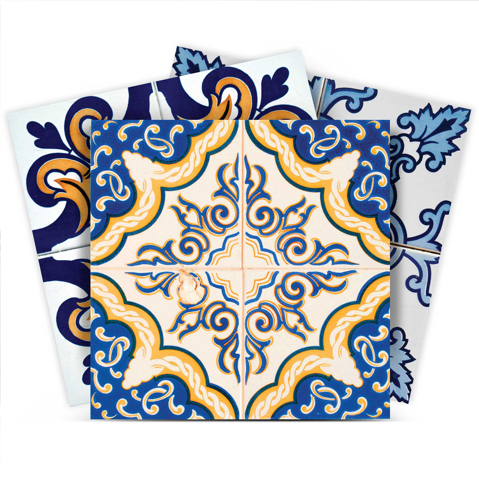 4" X 4" Kyla Mutli Mosaic Peel And Stick Tiles-400375-1