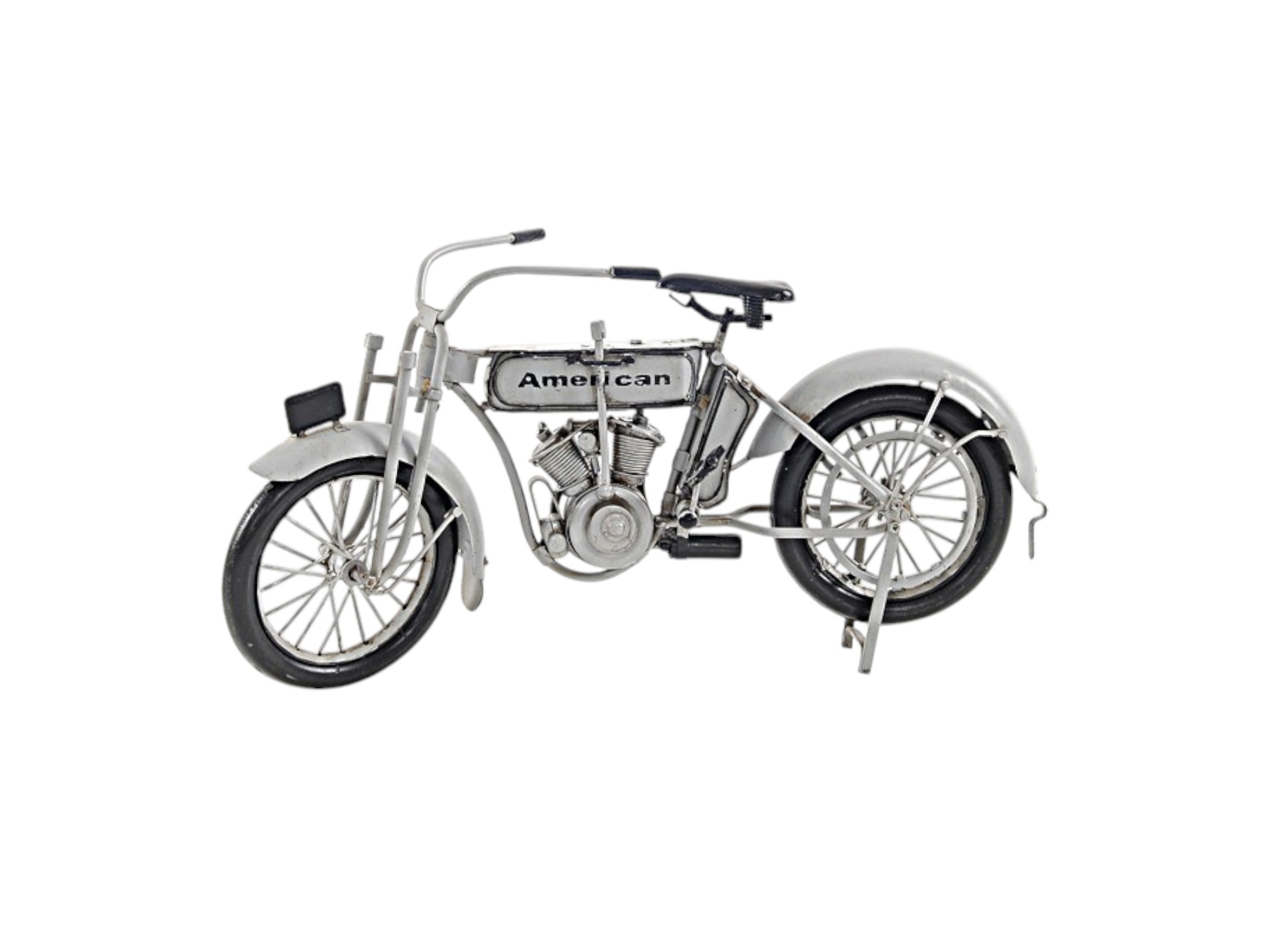 c1911 Harley-Davidson V-Twin Motorcycle Model Sculpture