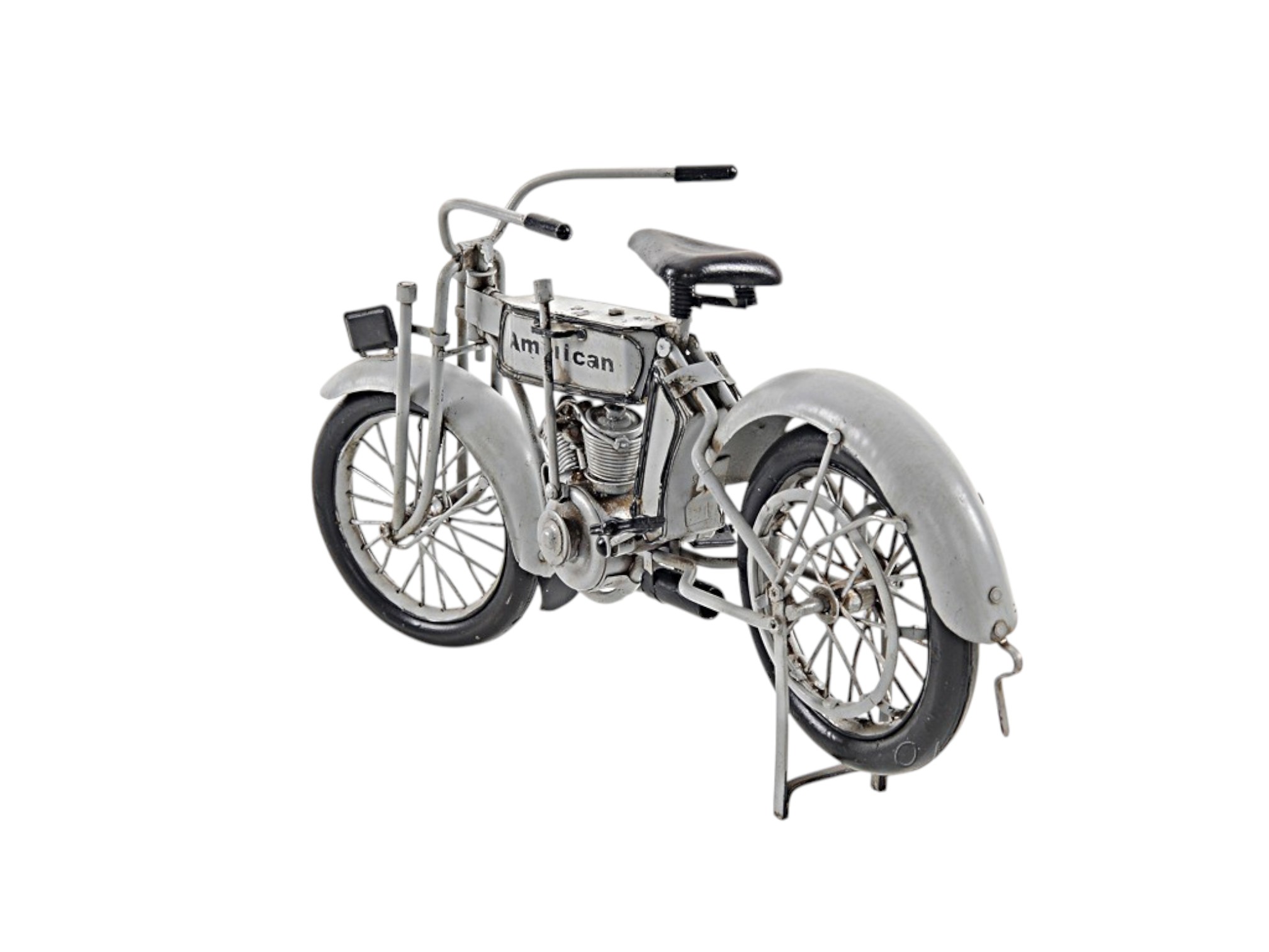 c1911 Harley-Davidson V-Twin Motorcycle Model Sculpture