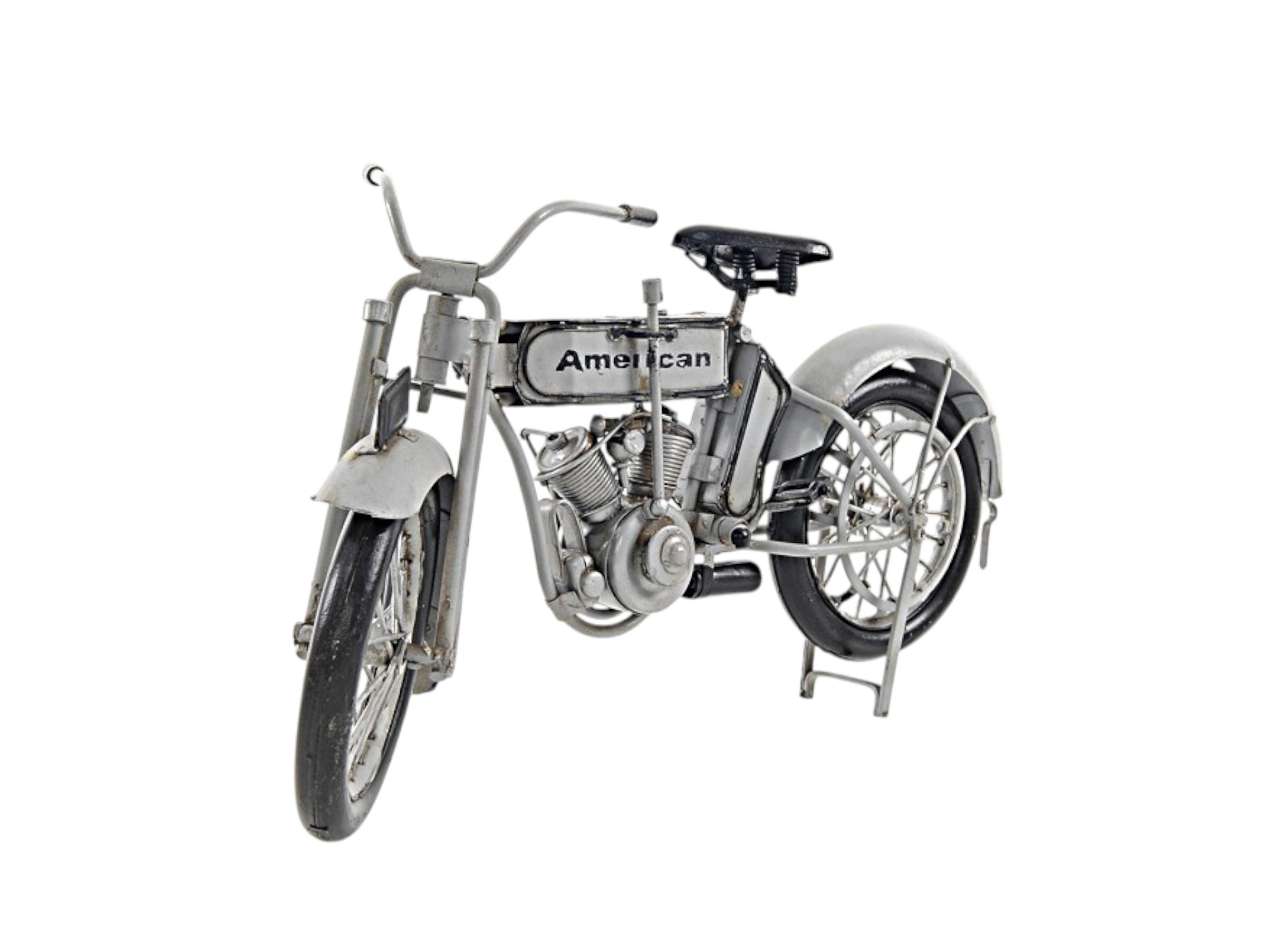 c1911 Harley-Davidson V-Twin Motorcycle Model Sculpture