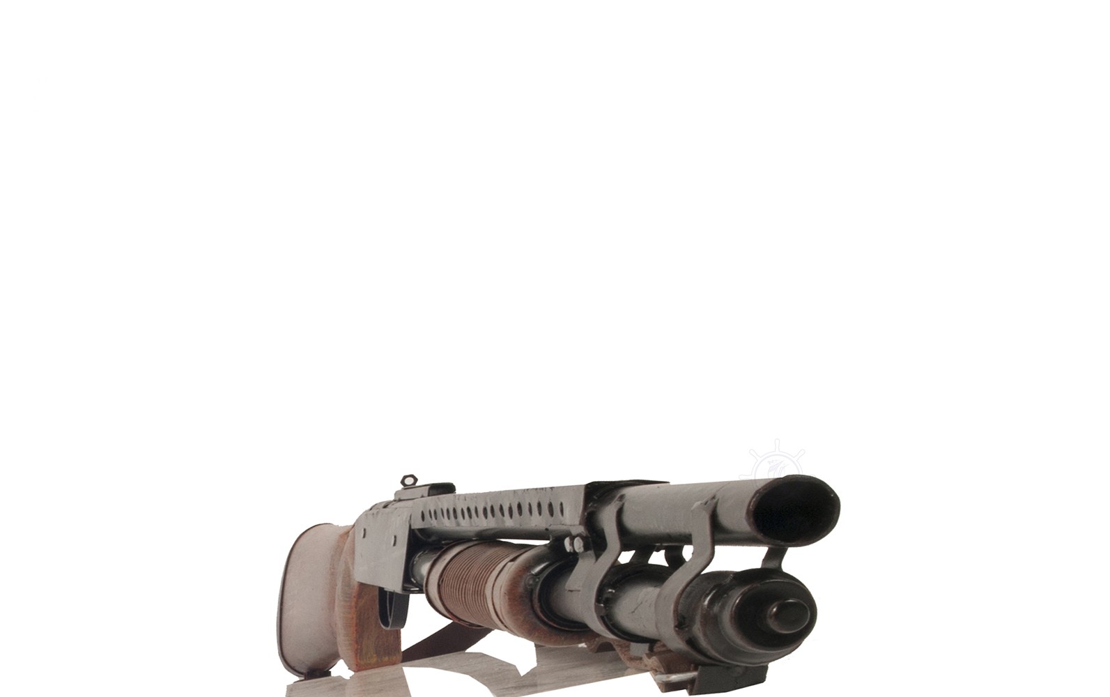 c1908 Remington Model Shot Gun Sculpture