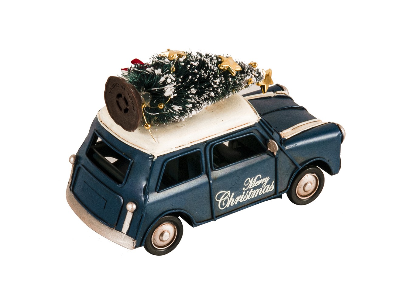 c19060s Mini Cooper Christmas Sculpture