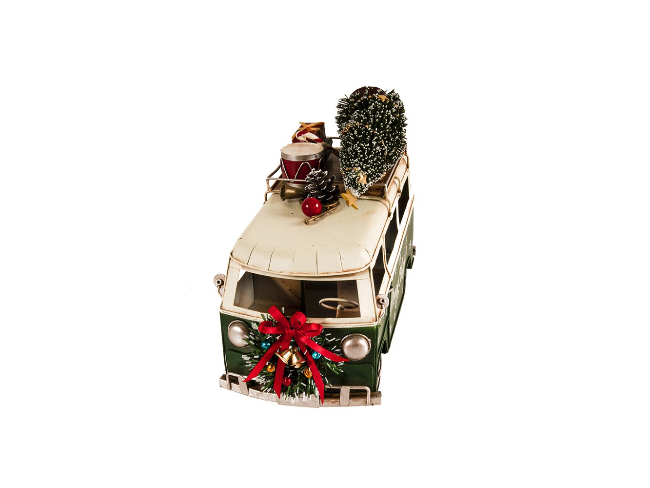 c1960s Volkswagen Christmas Bus Sculpture