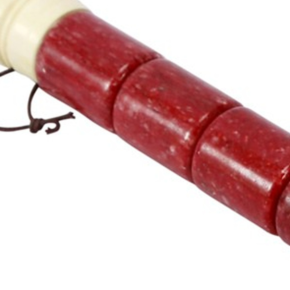 Red Spotted Jade Sectioned Decorative calligraphy Brush