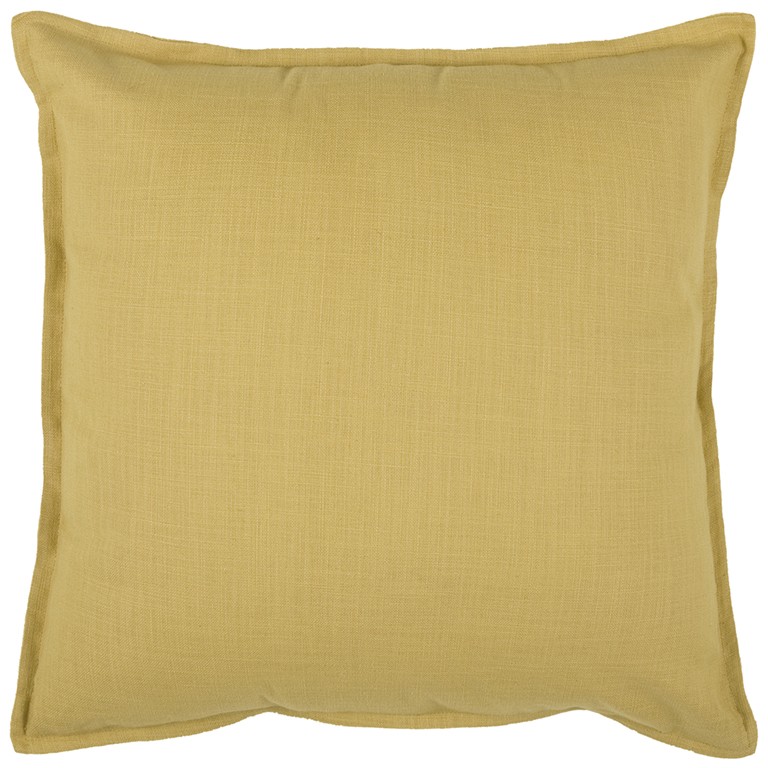 20" Tan Cotton Throw Pillow-403111-1